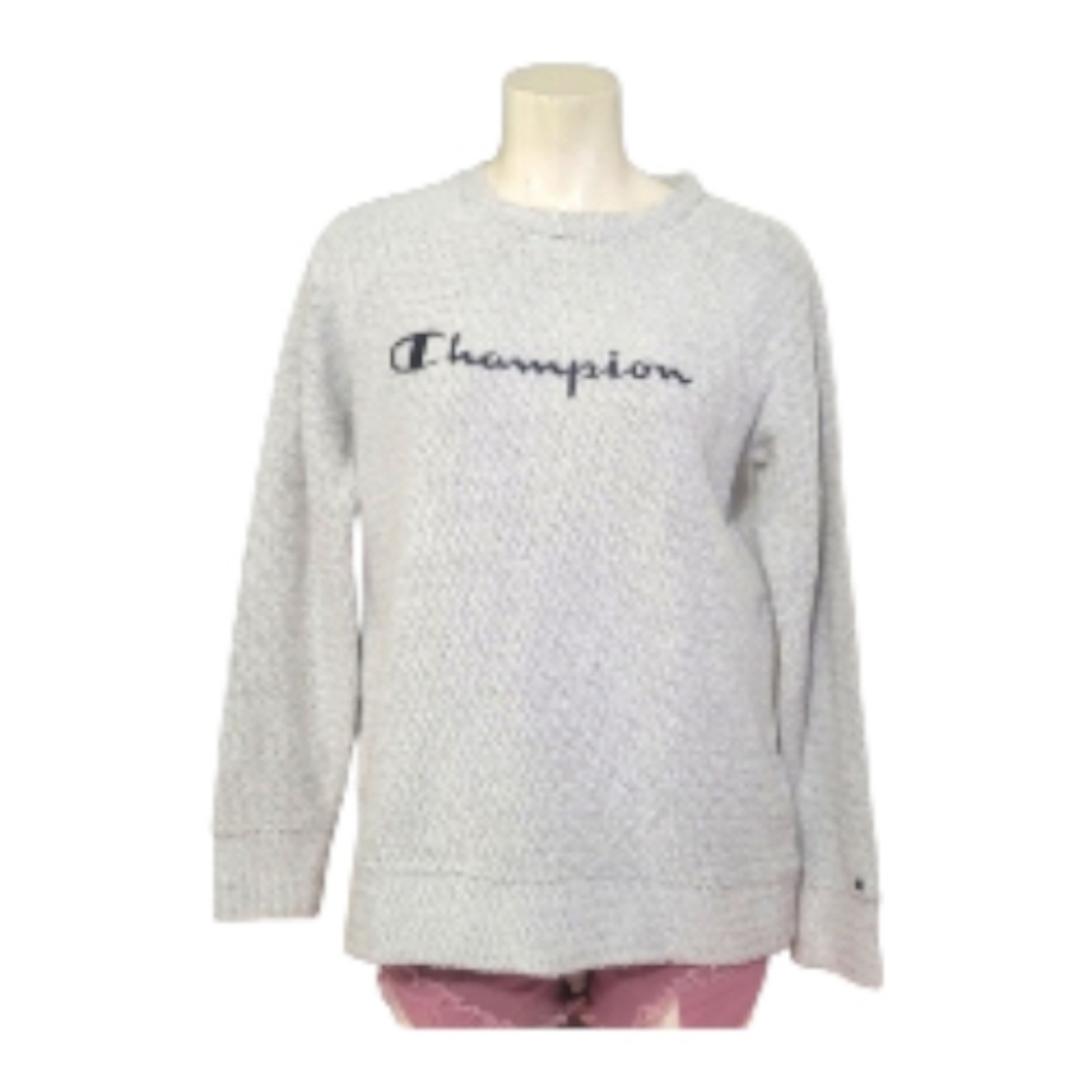 Champion Heather Gray Crewneck Sweatshirt